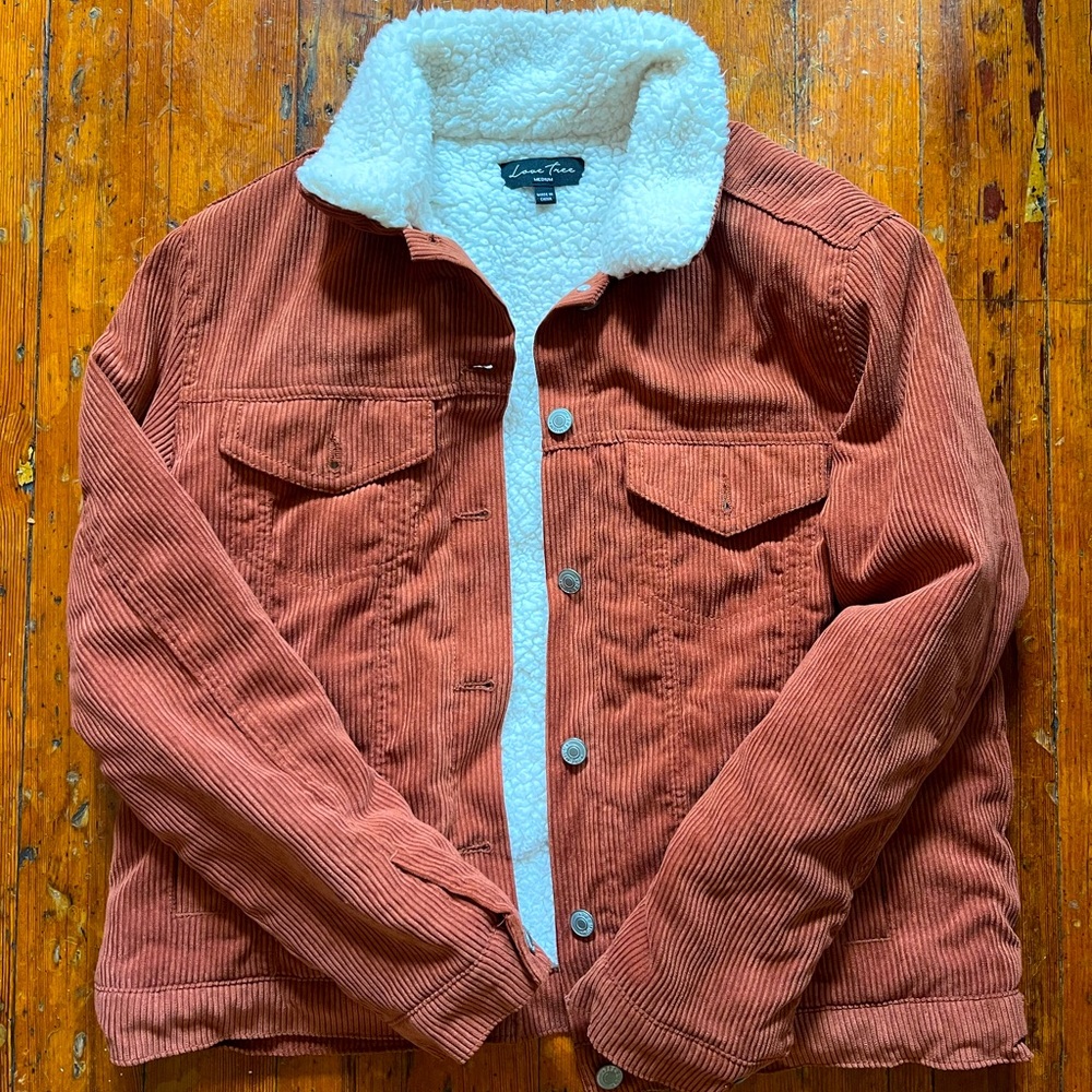Sherpa corduroy jacket